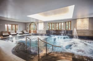 indoor swimming pool designed by SPA Creators