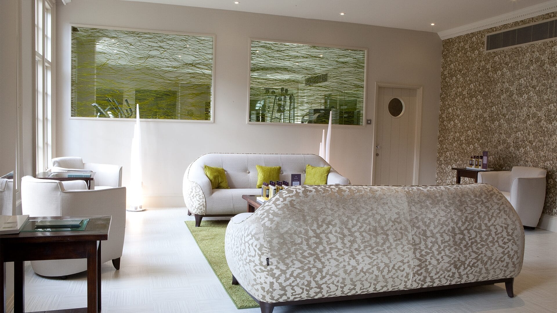 Image 9 Inside of a luxurious Spa waiting room