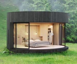 Sleep pod with view
